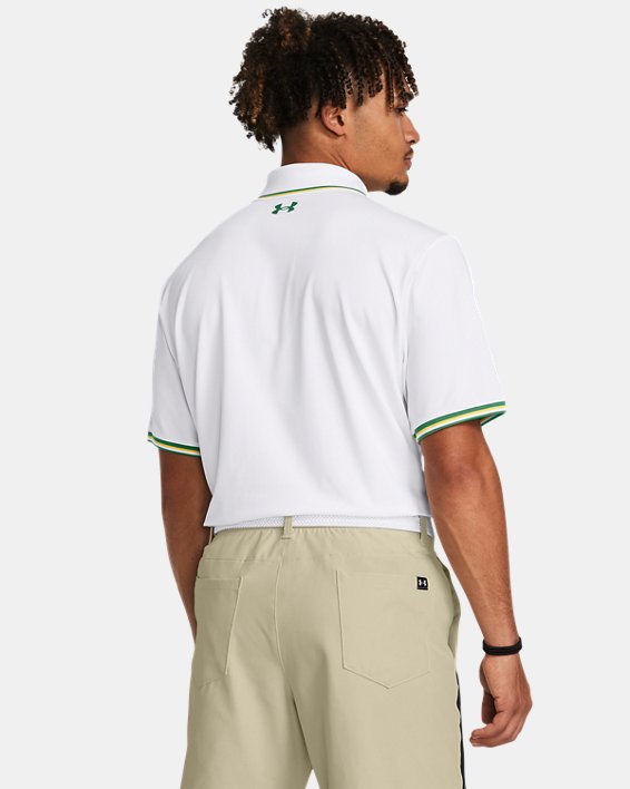 Men's UA Playoff 3.0 LE Polo in White image number 1